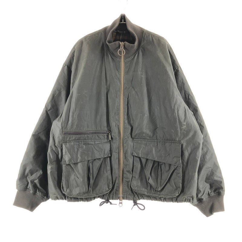 【中古品】【メンズ】 BARBOUR HERITAGE HIGHFIELD WAX JACKET バブアー ハイフィールド ワックスジャケット 147-260701-sm-03-otoh サイズ：L カラー：オリーブ 万代Net店