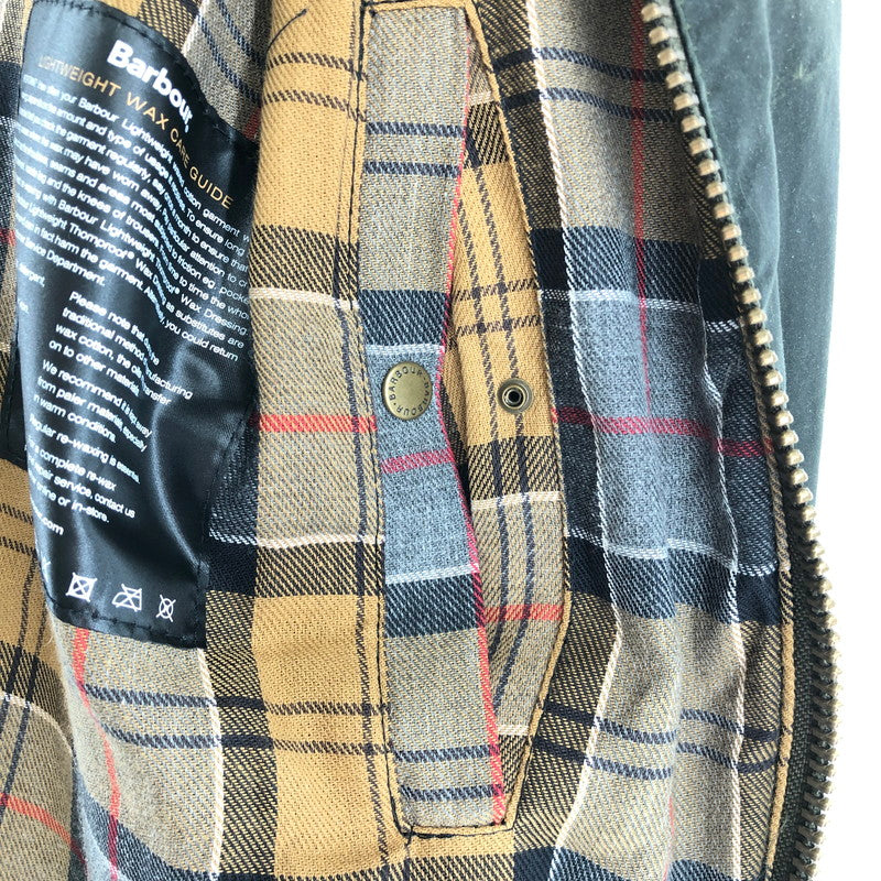 【中古品】【メンズ】 BARBOUR HERITAGE HIGHFIELD WAX JACKET バブアー ハイフィールド ワックスジャケット 147-260701-sm-03-otoh サイズ：L カラー：オリーブ 万代Net店