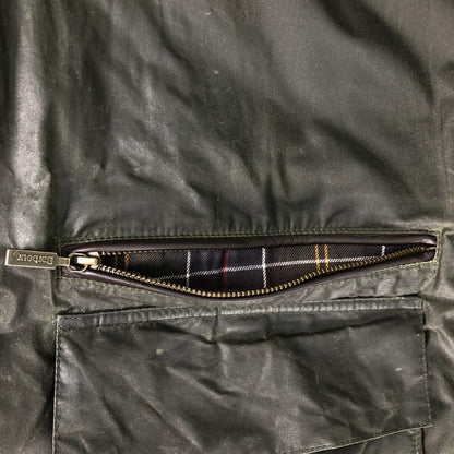 【中古品】【メンズ】 BARBOUR HERITAGE HIGHFIELD WAX JACKET バブアー ハイフィールド ワックスジャケット 147-260701-sm-03-otoh サイズ：L カラー：オリーブ 万代Net店