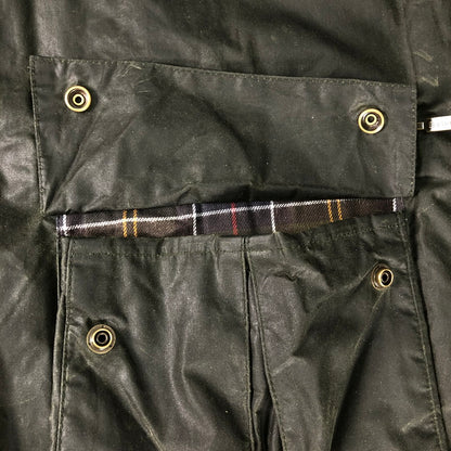 【中古品】【メンズ】 BARBOUR HERITAGE HIGHFIELD WAX JACKET バブアー ハイフィールド ワックスジャケット 147-260701-sm-03-otoh サイズ：L カラー：オリーブ 万代Net店