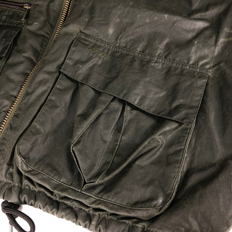 【中古品】【メンズ】 BARBOUR HERITAGE HIGHFIELD WAX JACKET バブアー ハイフィールド ワックスジャケット 147-260701-sm-03-otoh サイズ：L カラー：オリーブ 万代Net店