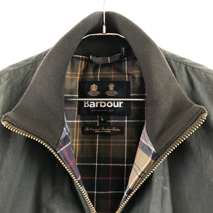 【中古品】【メンズ】 BARBOUR HERITAGE HIGHFIELD WAX JACKET バブアー ハイフィールド ワックスジャケット 147-260701-sm-03-otoh サイズ：L カラー：オリーブ 万代Net店