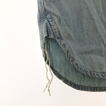 【中古品】【メンズ】 HOUSTON 41092 CHAMBRAY SHIRT ヒューストン USAコットン シャンブレー 長袖ワークシャツ 147-260703-sm-03-otoh カラー：ヴィンテージウォッシュ 万代Net店