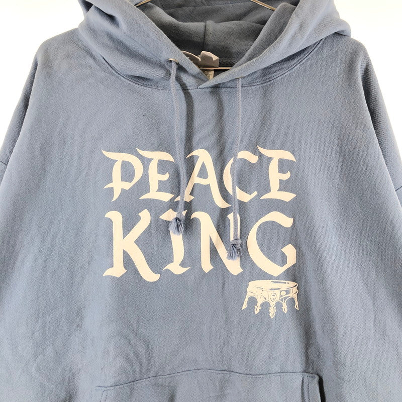 【中古品】【メンズ】 Champion REVERSE WEAVE リバースウィーブ プルオーバーパーカー パーカー 147-260822-sm-10-otoh カラー：サックスブルー 万代Net店