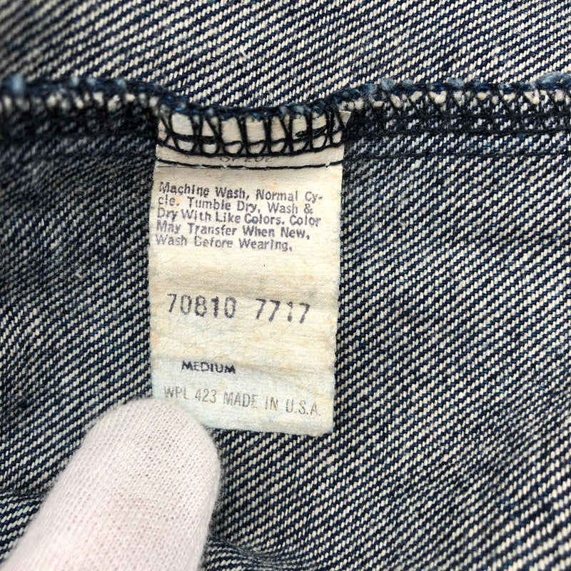 【中古品】【メンズ】 LEVIS 70810‐7717 リーバイス デニムジャケット 147-260822-sm-08-otoh カラー：ブルー 万代Net店