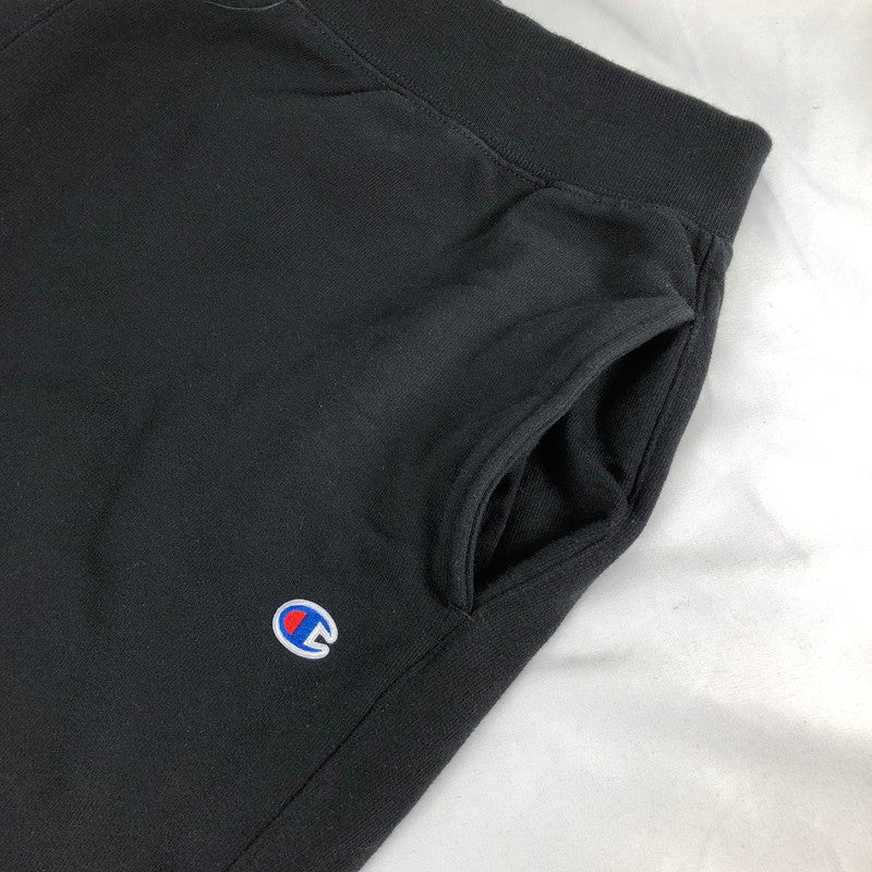 【中古品】【メンズ】 CHAMPION チャンピオン リバースウィーブ スウェットパンツ 158-260702-sm-01-otoh サイズ：XL カラー：ブラック 万代Net店