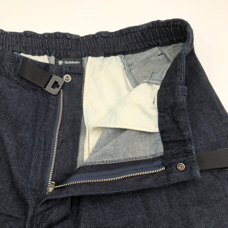 【中古品】【メンズ】 GOLDWIN GL73358 ONE TUCK TAPERED STRETCH PANTS ゴールドウイン オーガニックコットン デニムパンツ 158-260702-sm-04-otoh カラー：インディゴ 万代Net店