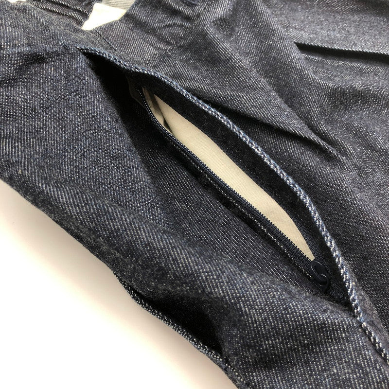 【中古品】【メンズ】 GOLDWIN GL73358 ONE TUCK TAPERED STRETCH PANTS ゴールドウイン オーガニックコットン デニムパンツ 158-260702-sm-04-otoh カラー：インディゴ 万代Net店