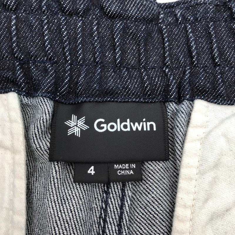 【中古品】【メンズ】 GOLDWIN GL73358 ONE TUCK TAPERED STRETCH PANTS ゴールドウイン オーガニックコットン デニムパンツ 158-260702-sm-04-otoh カラー：インディゴ 万代Net店