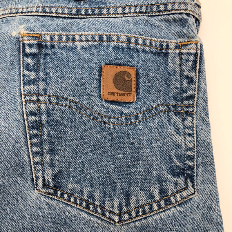 【中古品】【メンズ】 CARHARTT カーハート ルーズフィット デニムパンツ 158-260702-sm-07-otoh カラー：ダークストーン 万代Net店