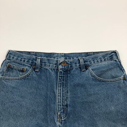【中古品】【メンズ】 CARHARTT カーハート ルーズフィット デニムパンツ 158-260702-sm-07-otoh カラー：ダークストーン 万代Net店