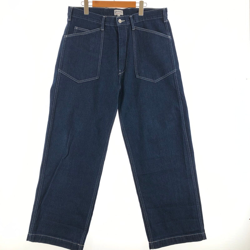 【中古品】【メンズ】 HOUSTON 10143 CONE DENIM M-35 TROUSER PANTS ヒューストン デニムトラウザーズ 158-260702-sm-06-otoh サイズ：XL カラー：インディゴ 万代Net店