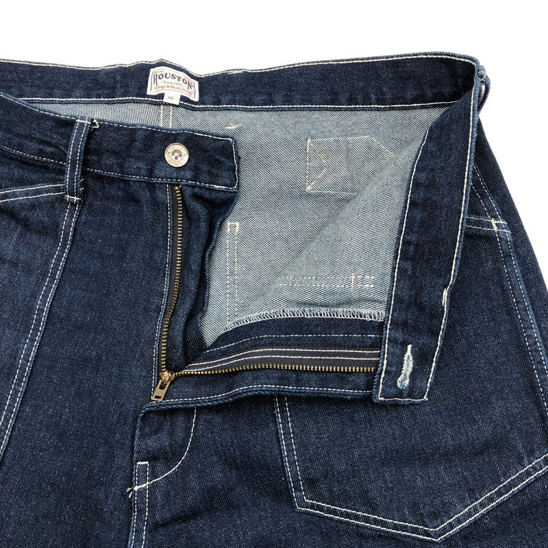 【中古品】【メンズ】 HOUSTON 10143 CONE DENIM M-35 TROUSER PANTS ヒューストン デニムトラウザーズ 158-260702-sm-06-otoh サイズ：XL カラー：インディゴ 万代Net店