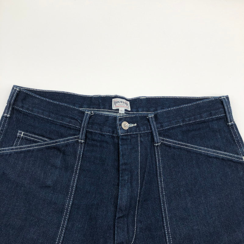 【中古品】【メンズ】 HOUSTON 10143 CONE DENIM M-35 TROUSER PANTS ヒューストン デニムトラウザーズ 158-260702-sm-06-otoh サイズ：XL カラー：インディゴ 万代Net店
