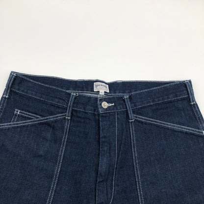 【中古品】【メンズ】 HOUSTON 10143 CONE DENIM M-35 TROUSER PANTS ヒューストン デニムトラウザーズ 158-260702-sm-06-otoh サイズ：XL カラー：インディゴ 万代Net店