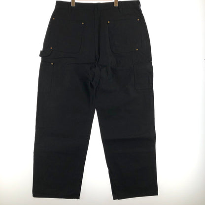 【中古品】【メンズ】 HOUSTON 10137 DUCK DOUBLE KNEE PAINTER PANTS ヒューストン ダック ダブルニー ペインターパンツ 158-260702-sm-03-otoh サイズ：XL カラー：ブラック 万代Net店