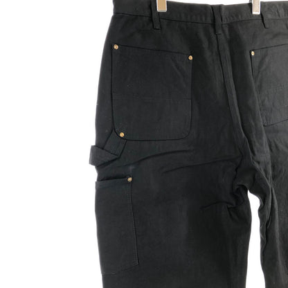 【中古品】【メンズ】 HOUSTON 10137 DUCK DOUBLE KNEE PAINTER PANTS ヒューストン ダック ダブルニー ペインターパンツ 158-260702-sm-03-otoh サイズ：XL カラー：ブラック 万代Net店