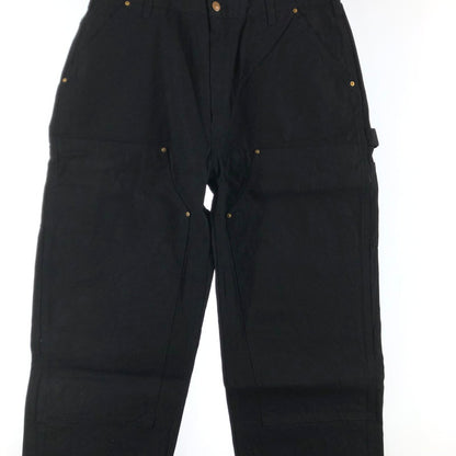【中古品】【メンズ】 HOUSTON 10137 DUCK DOUBLE KNEE PAINTER PANTS ヒューストン ダック ダブルニー ペインターパンツ 158-260702-sm-03-otoh サイズ：XL カラー：ブラック 万代Net店