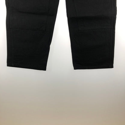 【中古品】【メンズ】 HOUSTON 10137 DUCK DOUBLE KNEE PAINTER PANTS ヒューストン ダック ダブルニー ペインターパンツ 158-260702-sm-03-otoh サイズ：XL カラー：ブラック 万代Net店
