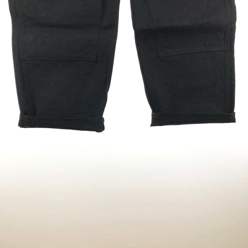 【中古品】【メンズ】 HOUSTON 10137 DUCK DOUBLE KNEE PAINTER PANTS ヒューストン ダック ダブルニー ペインターパンツ 158-260702-sm-03-otoh サイズ：XL カラー：ブラック 万代Net店