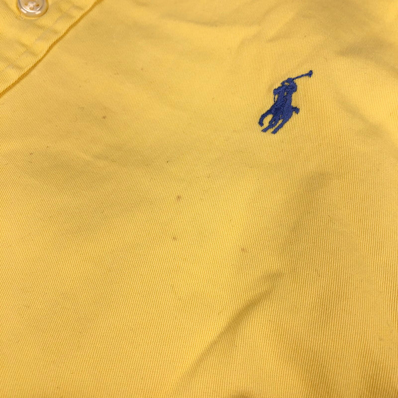 【中古品】【メンズ】 RALPHLAUREN ポロ ラルフローレン ボタンダウンシャツ 長袖シャツ 147-260703-sm-06-otoh カラー：イエロー 万代Net店