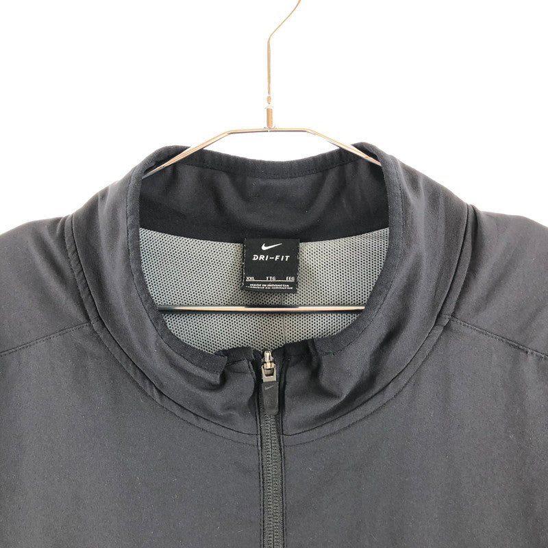 【中古品】【メンズ】 NIKE 814830-010 ナイキ ナイロンジャケット ブラック 160-260723-sm-08-otoh サイズ：XXL カラー：ブラック 万代Net店