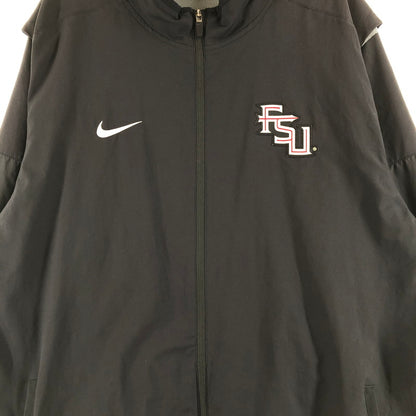 【中古品】【メンズ】 NIKE 814830-010 ナイキ ナイロンジャケット ブラック 160-260723-sm-08-otoh サイズ：XXL カラー：ブラック 万代Net店
