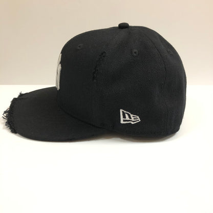【中古品】【メンズ】 NEW ERA 14745157 59FIFTY DAMAGED NEW YORK YANKEES ニューヨーク・ヤンキース ブラック 帽子 185-060608-sm-07-otoh カラー：ブラック 万代Net店