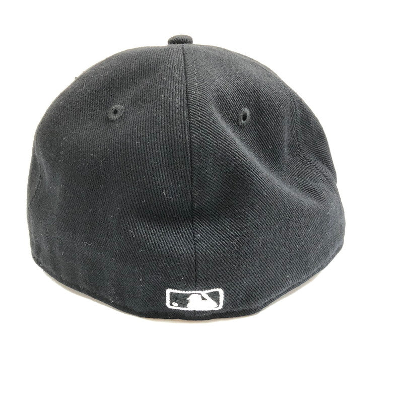 【中古品】【メンズ】 NEW ERA 14745157 59FIFTY DAMAGED NEW YORK YANKEES ニューヨーク・ヤンキース ブラック 帽子 185-060608-sm-07-otoh カラー：ブラック 万代Net店