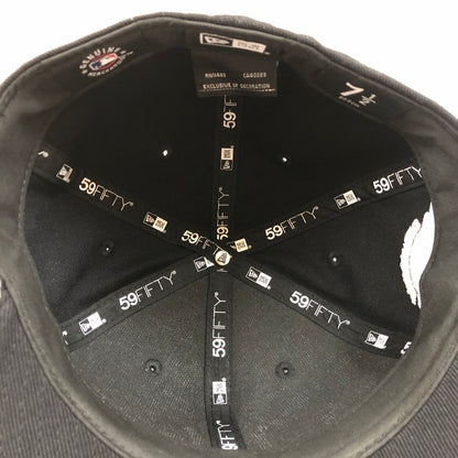 【中古品】【メンズ】 NEW ERA 14745157 59FIFTY DAMAGED NEW YORK YANKEES ニューヨーク・ヤンキース ブラック 帽子 185-060608-sm-07-otoh カラー：ブラック 万代Net店