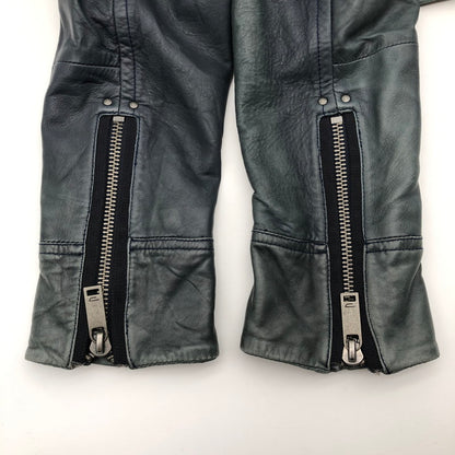 【中古品】【メンズ】 DIESEL ディーゼル ライダースジャケット 147-260723-sm-10-otoh サイズ：XL カラー：ダークネイビー 万代Net店
