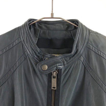 【中古品】【メンズ】 DIESEL ディーゼル ライダースジャケット 147-260723-sm-10-otoh サイズ：XL カラー：ダークネイビー 万代Net店