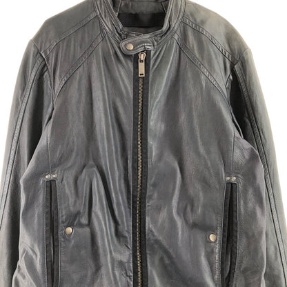 【中古品】【メンズ】 DIESEL ディーゼル ライダースジャケット 147-260723-sm-10-otoh サイズ：XL カラー：ダークネイビー 万代Net店