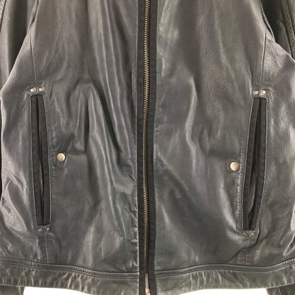 【中古品】【メンズ】 DIESEL ディーゼル ライダースジャケット 147-260723-sm-10-otoh サイズ：XL カラー：ダークネイビー 万代Net店