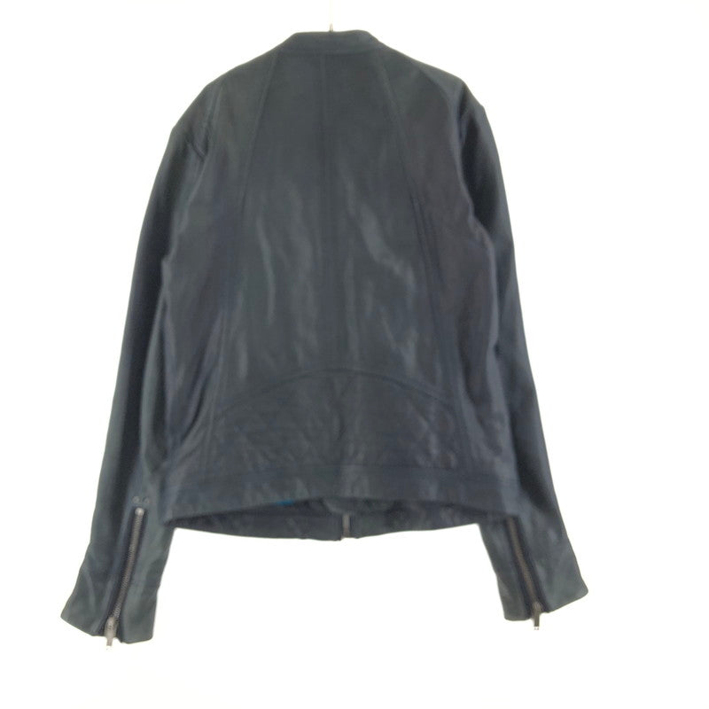 【中古品】【メンズ】 DIESEL ディーゼル ライダースジャケット 147-260723-sm-10-otoh サイズ：XL カラー：ダークネイビー 万代Net店