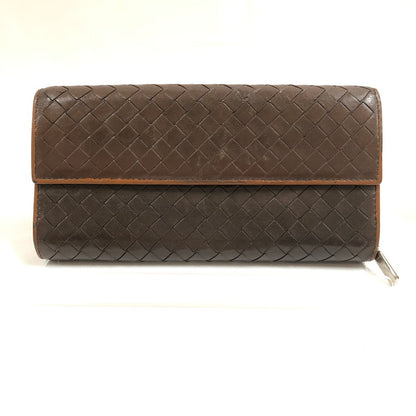 【中古品】【メンズ】 BOTTEGA VENETA ボッテガ・ヴェネタ 長財布 財布 200-260807-sm-04-otoh カラー：ブラウン 万代Net店
