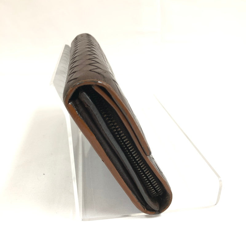 【中古品】【メンズ】 BOTTEGA VENETA ボッテガ・ヴェネタ 長財布 財布 200-260807-sm-04-otoh カラー：ブラウン 万代Net店