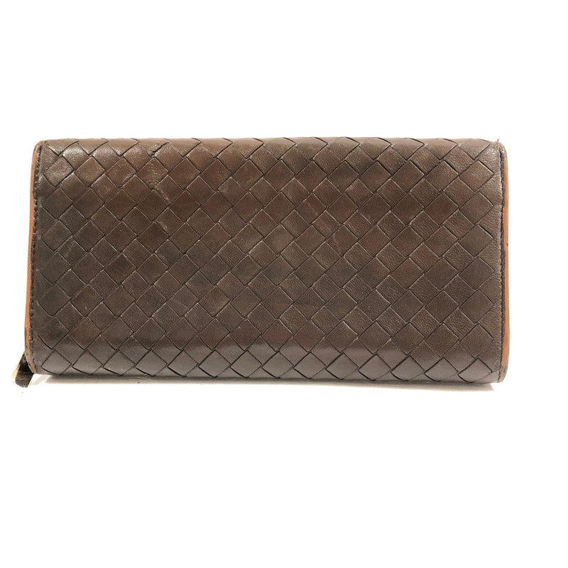 【中古品】【メンズ】 BOTTEGA VENETA ボッテガ・ヴェネタ 長財布 財布 200-260807-sm-04-otoh カラー：ブラウン 万代Net店