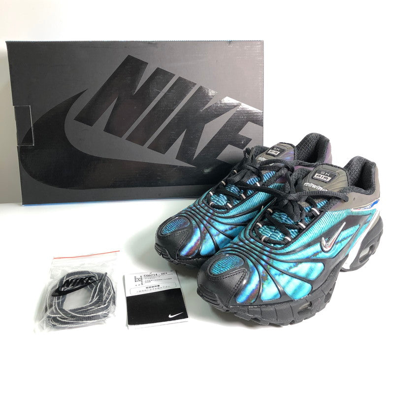 【中古品】【メンズ】 NIKE×SKEPTA CQ8714-001 AIR MAX TAILWIND 5 CHROME BLUE スケプタ×ナイキ エアマックス テイルウィンド 5 クロームブルースニーカー 靴 160-260714-sm-02-otoh カラー：ブライトブルー 万代Net店
