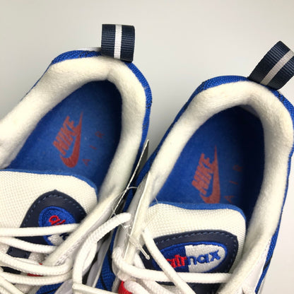 【中古品】【メンズ】 NIKE 640744-100 AIR MAX 98 UNIVERSITY RED OBSIDIAN ナイキ エアマックス98 ユニバーシティ レッド オブジディアン スニーカー 靴 160-260714-sm-01-otoh カラー：トリコロールカラー 万代Net店