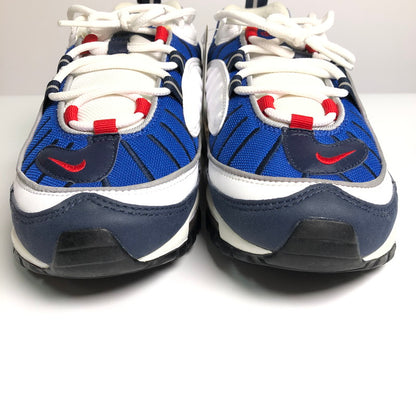 【中古品】【メンズ】 NIKE 640744-100 AIR MAX 98 UNIVERSITY RED OBSIDIAN ナイキ エアマックス98 ユニバーシティ レッド オブジディアン スニーカー 靴 160-260714-sm-01-otoh カラー：トリコロールカラー 万代Net店