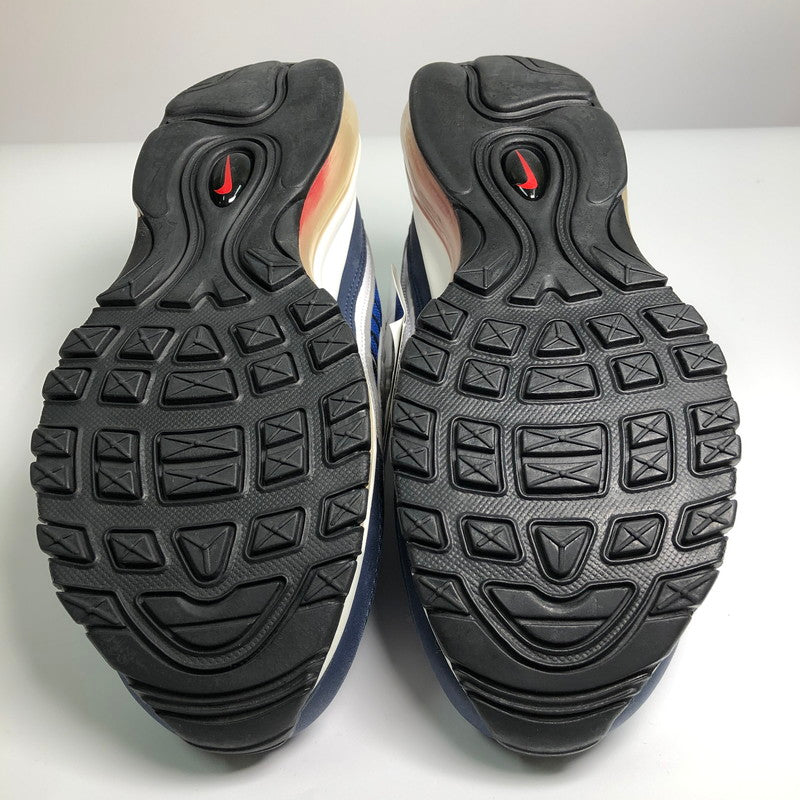 【中古品】【メンズ】 NIKE 640744-100 AIR MAX 98 UNIVERSITY RED OBSIDIAN ナイキ エアマックス98 ユニバーシティ レッド オブジディアン スニーカー 靴 160-260714-sm-01-otoh カラー：トリコロールカラー 万代Net店