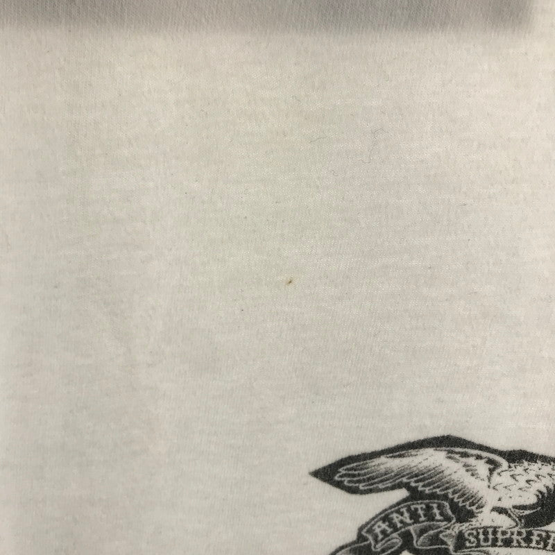 【中古品】【メンズ】 SUPREME ANTIHERO OZZY 半袖Tシャツ 149-260806-sy-01-otoh サイズ：M カラー：ホワイト系 万代Net店