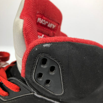 【中古品】【メンズ】 NIKE SUPREME 824371-001 AIR JORDAN 5 RETRO BLACK シュプリームとナイキ コラボ スニーカー 靴 160-260710-sm-06-otoh カラー：ブラック 万代Net店