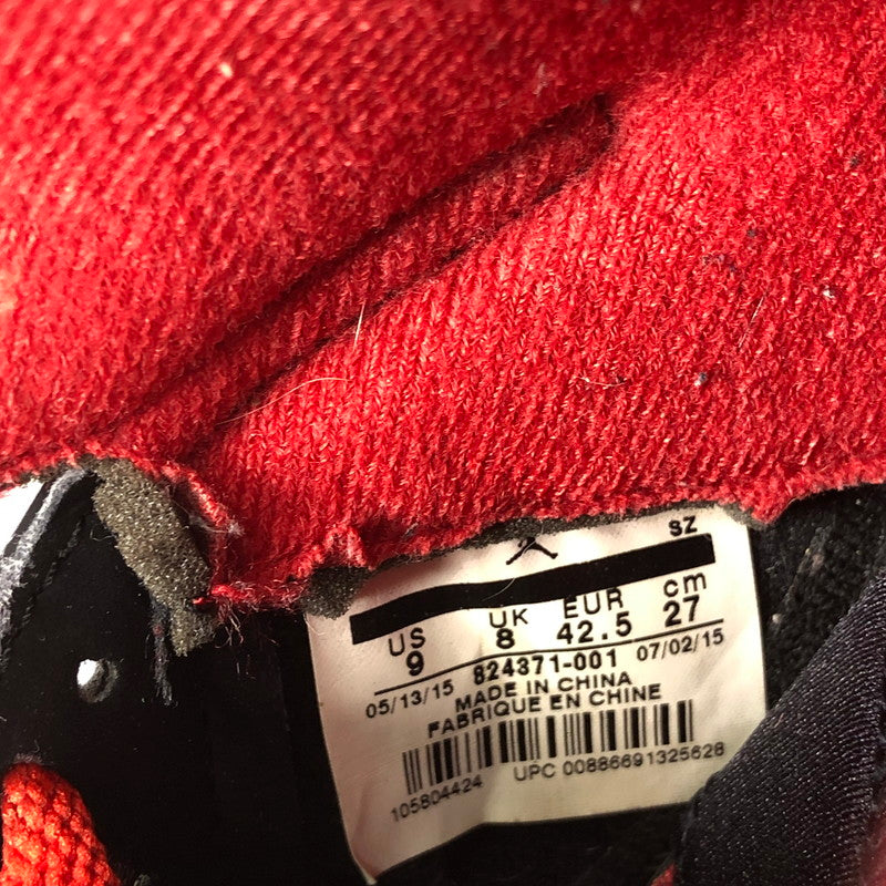 【中古品】【メンズ】 NIKE SUPREME 824371-001 AIR JORDAN 5 RETRO BLACK シュプリームとナイキ コラボ スニーカー 靴 160-260710-sm-06-otoh カラー：ブラック 万代Net店