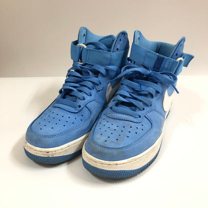 【中古品】【メンズ】 NIKE 743546-400 AIR FORCE 1 HIGH RETRO QS UNIVERSITY BLUE SUMMIT WHITE ナイキ エア フォース 1 ハイ レトロ クイックストライク ユニバーシティブルー スニーカー 靴 160-060608-sm-03-otoh カラー：ユニバーシティブルー 万代Net店