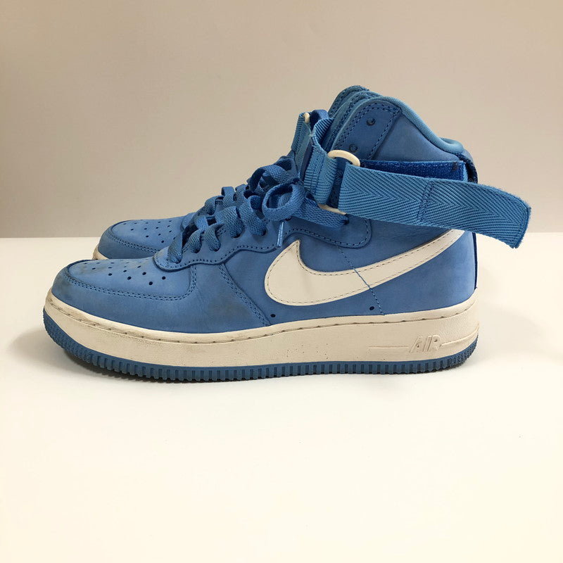 【中古品】【メンズ】 NIKE 743546-400 AIR FORCE 1 HIGH RETRO QS UNIVERSITY BLUE SUMMIT WHITE ナイキ エア フォース 1 ハイ レトロ クイックストライク ユニバーシティブルー スニーカー 靴 160-060608-sm-03-otoh カラー：ユニバーシティブルー 万代Net店