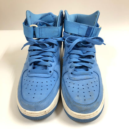 【中古品】【メンズ】 NIKE 743546-400 AIR FORCE 1 HIGH RETRO QS UNIVERSITY BLUE SUMMIT WHITE ナイキ エア フォース 1 ハイ レトロ クイックストライク ユニバーシティブルー スニーカー 靴 160-060608-sm-03-otoh カラー：ユニバーシティブルー 万代Net店