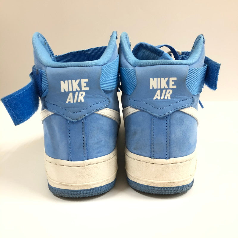【中古品】【メンズ】 NIKE 743546-400 AIR FORCE 1 HIGH RETRO QS UNIVERSITY BLUE SUMMIT WHITE ナイキ エア フォース 1 ハイ レトロ クイックストライク ユニバーシティブルー スニーカー 靴 160-060608-sm-03-otoh カラー：ユニバーシティブルー 万代Net店