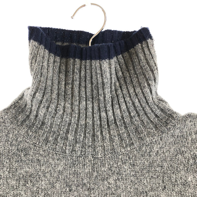 【中古品】【メンズ】 CHAPS RALPH LAUREN 1630‐3663 チャップス ラルフローレン タートルネック ニットセーター 147-260724-sm-01-otoh サイズ：L カラー：ミディアムグレー 万代Net店